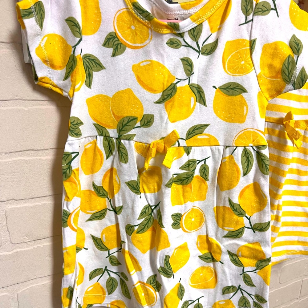 T-shirt dress set for toddler